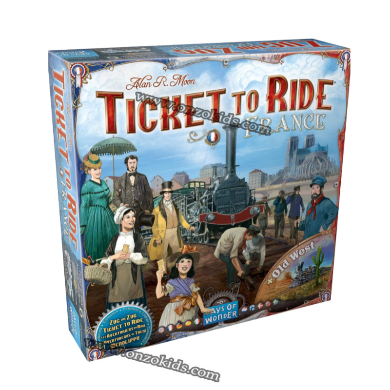 Jeu de société Les Aventuriers du Rail France (Ticket To Ride) – Image 2