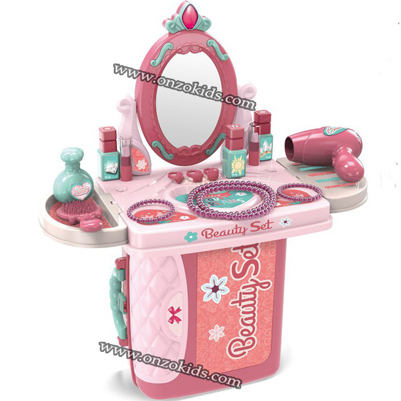 Valise de jeu de beauté 3 en 1 pour enfants – Image 3