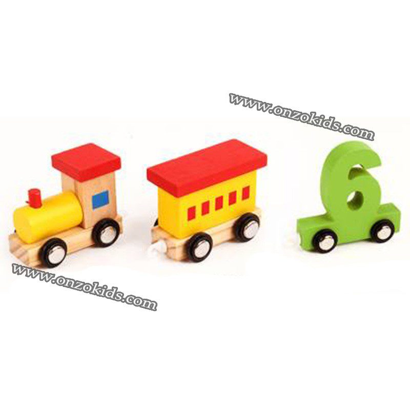 Digital train en bois – Image 3