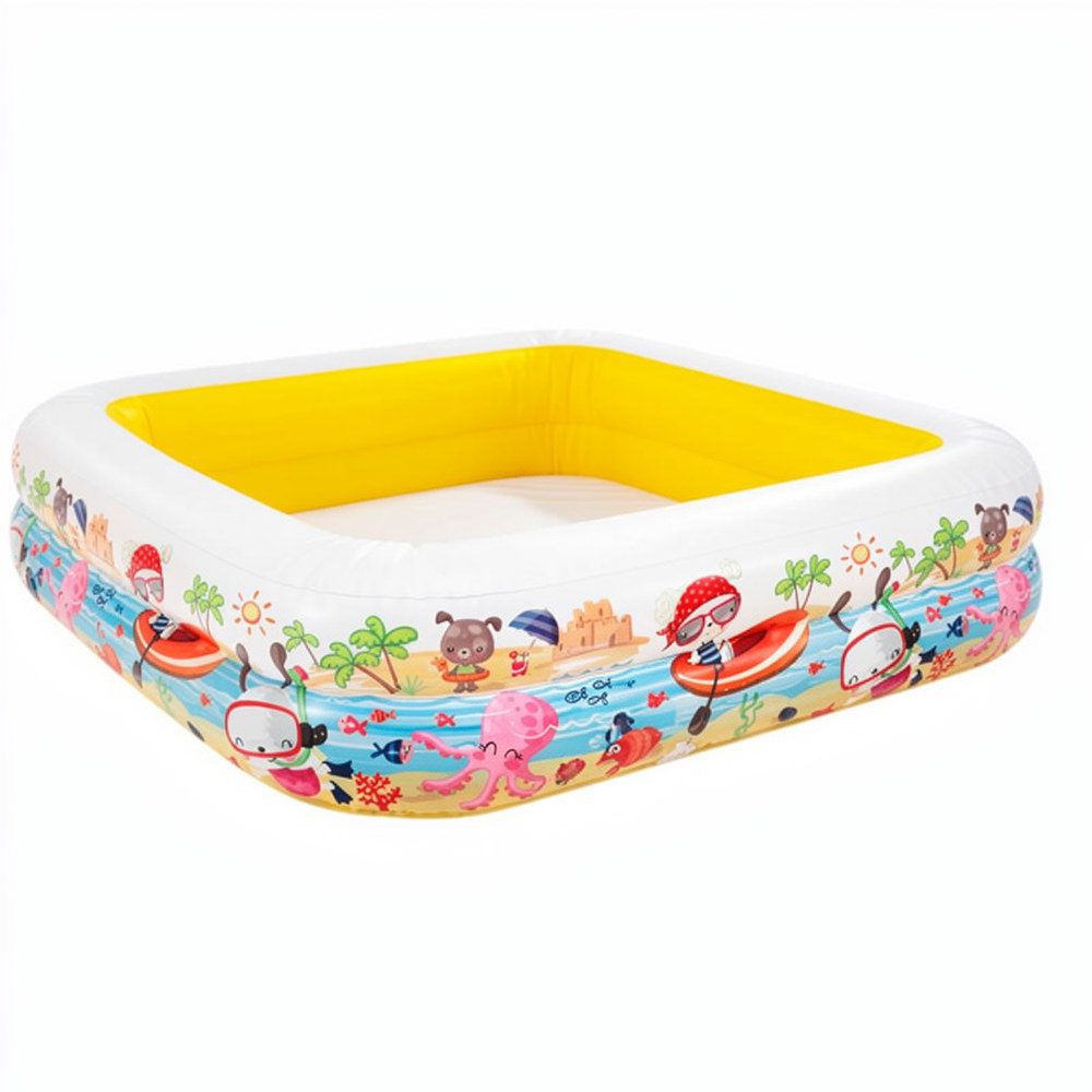 Piscine gonflable avec auvent 157 x 157 x 122 cm - Intex – Image 4