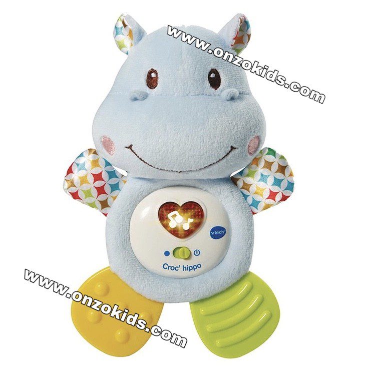 Croc Hippo Rose et Bleu Vtech – Image 3