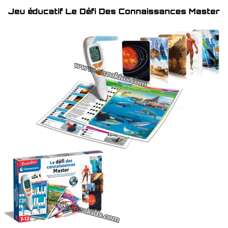 Jeu éducatif Clemenoti Le Défi Des Connaissances Master