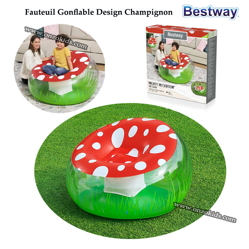 Fauteuil Gonflable pour enfant Champignon - Bestway