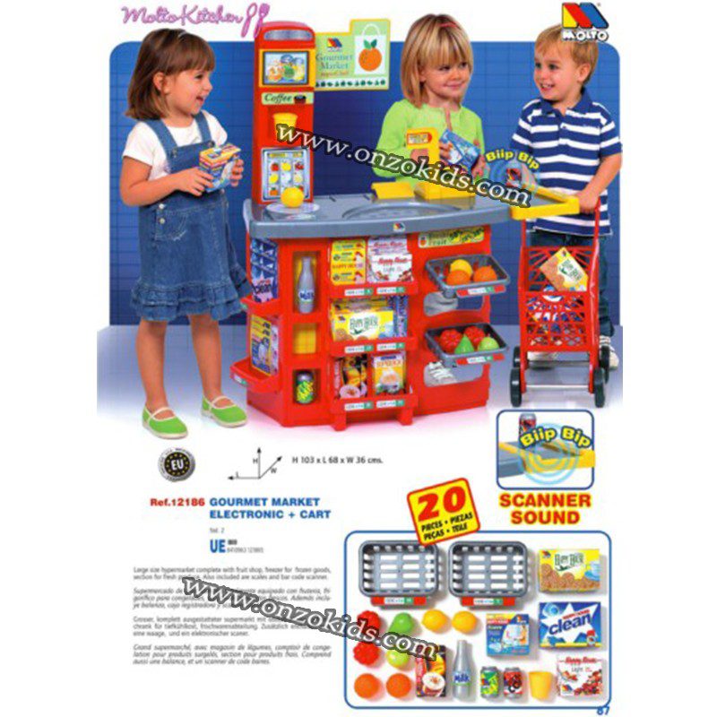 Jouet de Supermarché pour enfants avec accessoires – Image 6