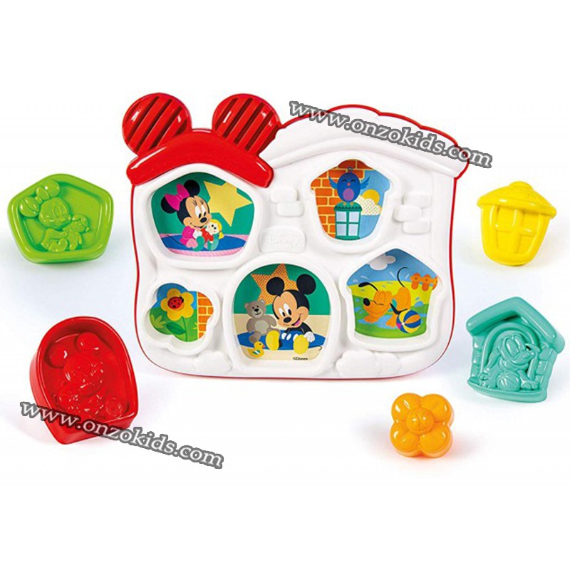 Maison de tri de formes Disney Baby - Clementoni