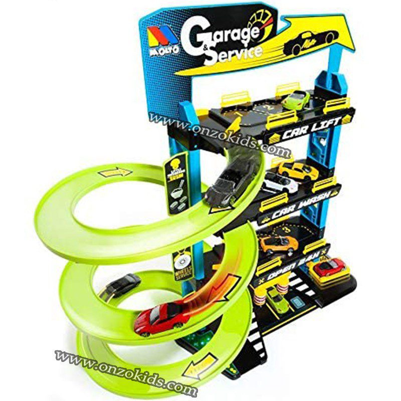 Circuit de voiture, Parking, Garage 4 étages + compléments – Image 2