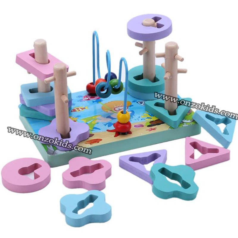 Trieuse de formes géométriques | Empilable multifonction – Image 5