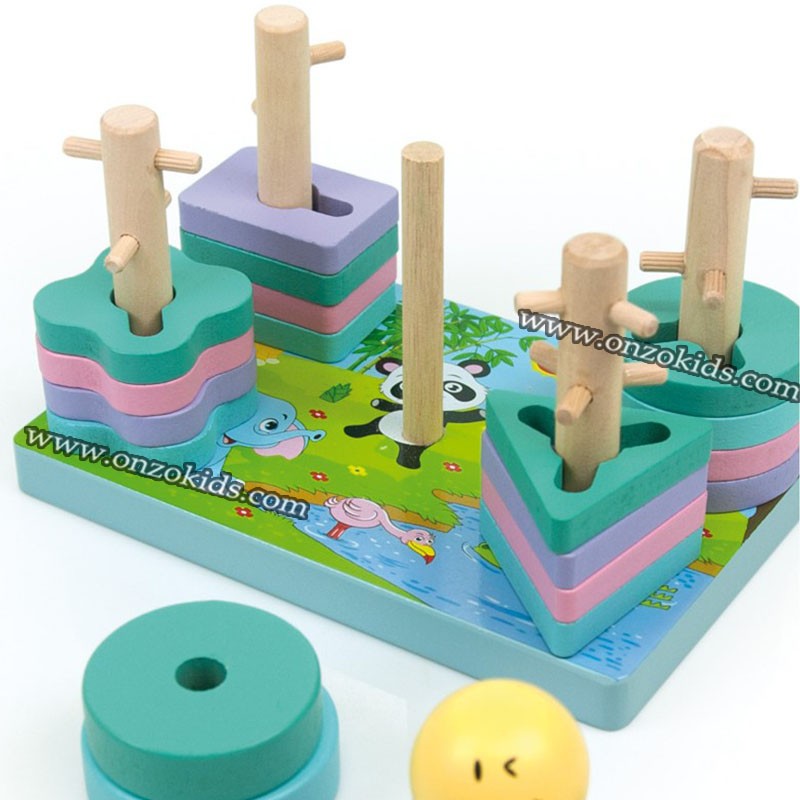 Trieuse de formes géométriques | Empilable multifonction – Image 8