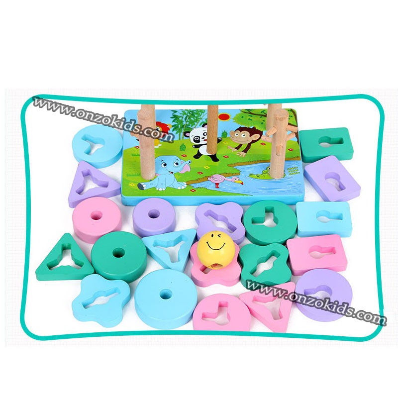 Trieuse de formes géométriques | Empilable multifonction – Image 10