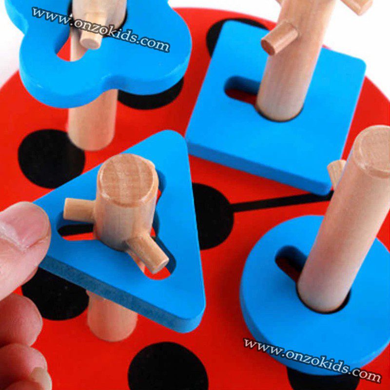 Puzzle géométrique en bois – Image 10
