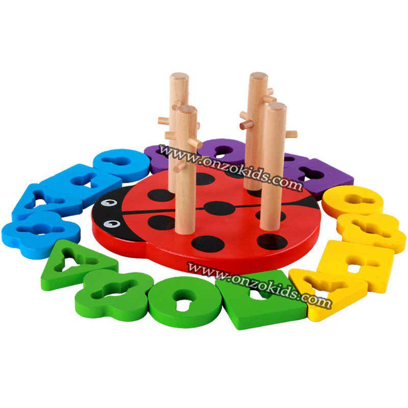 Puzzle géométrique en bois – Image 11