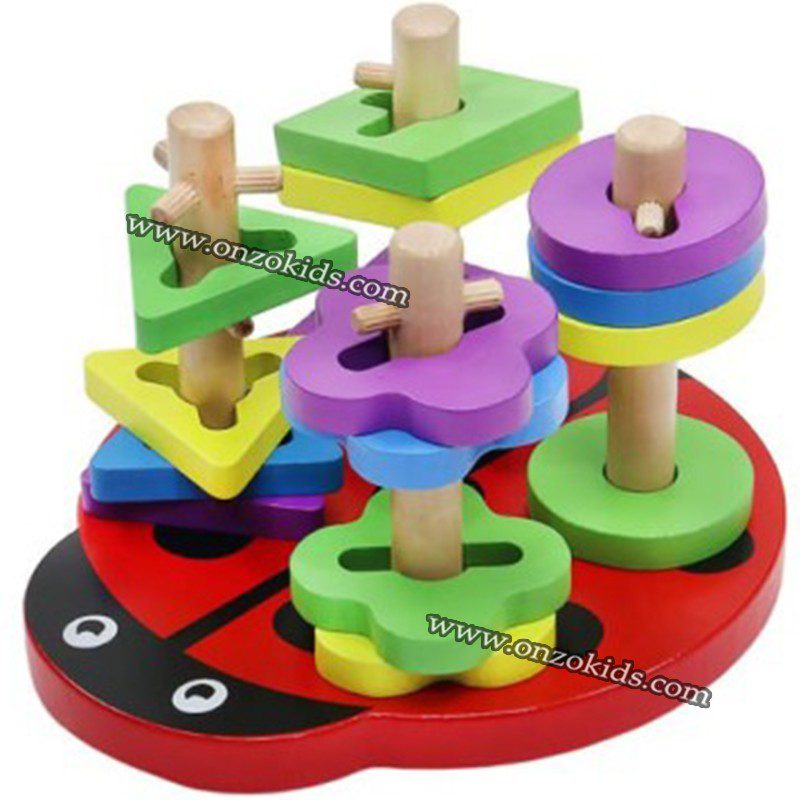 Puzzle géométrique en bois – Image 6