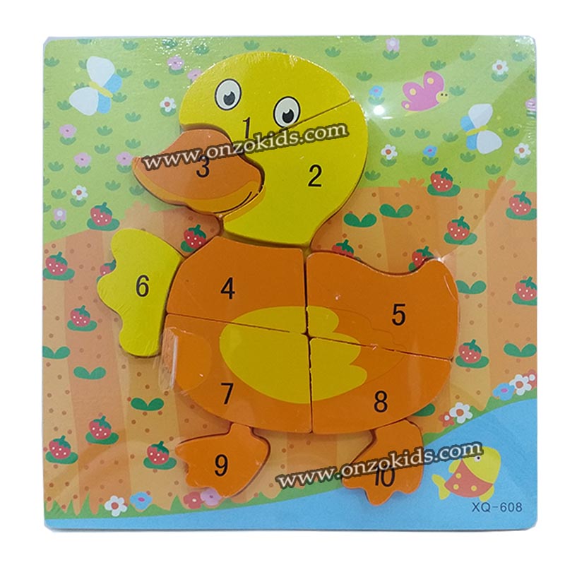 Jouet puzzle éducatif en bois – Image 4
