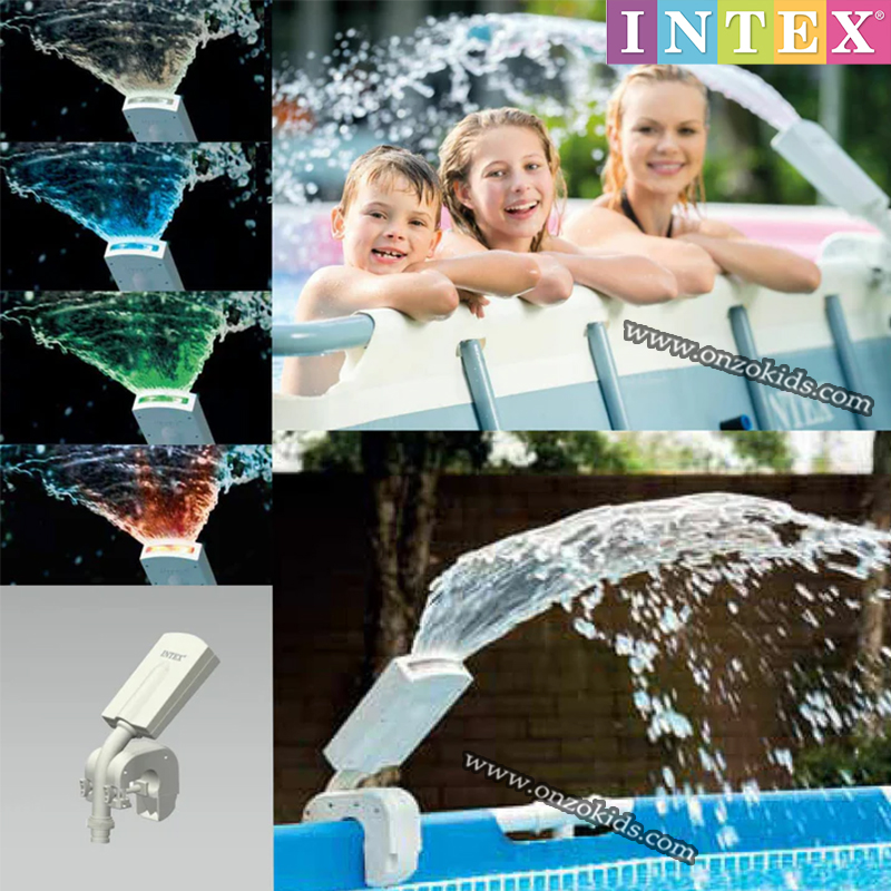 Cascade, Fontaine de Piscine LED Multicolore - Intex – Image 3