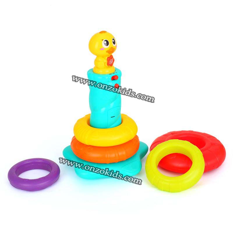 Canard avec anneaux à empiler - Hola – Image 7