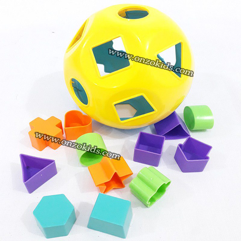 Trieur De Forme Ballon avec 12 blocs de 10 formes – Image 3