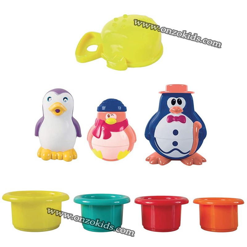 Coffret de Jeux d’eau pour Le Bain Pingouin -LUDI – Image 6