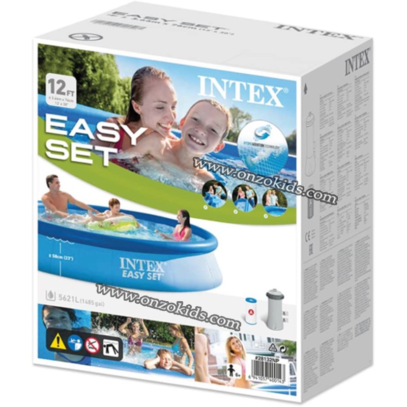 Piscine Easy Set 366 x 76 cm avec une pompe de filtration - Intex – Image 8