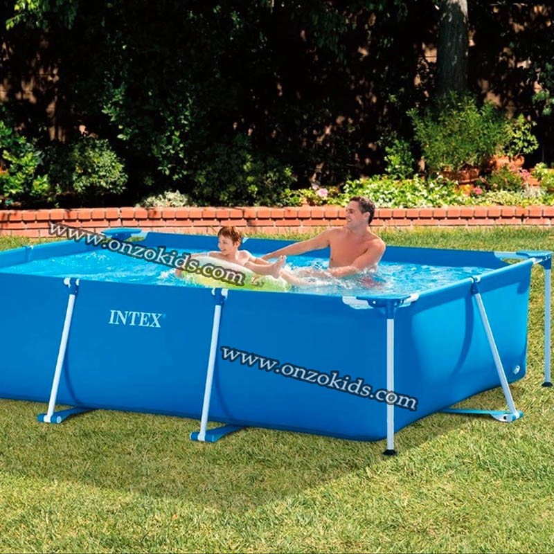 Piscine Frame Set rectangulaire 300 x 200 x 75 Cm -Intex – Image 2