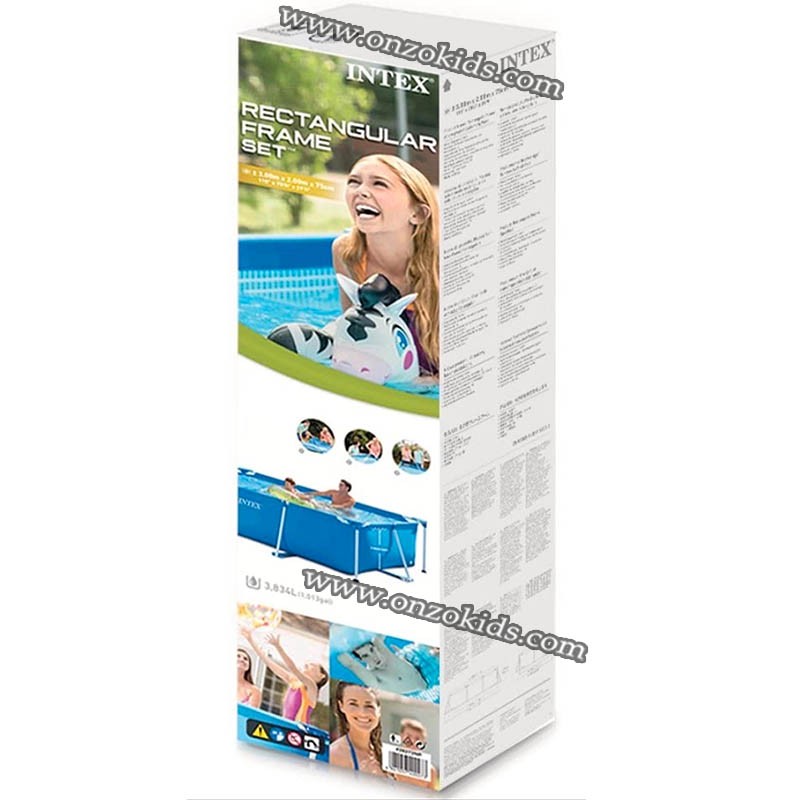 Piscine Frame Set rectangulaire 300 x 200 x 75 Cm -Intex – Image 6
