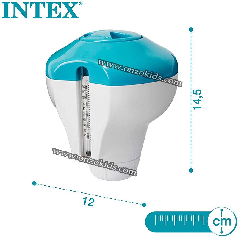 Diffuseur de chlore flottant avec thermomètre -Intex – Image 5