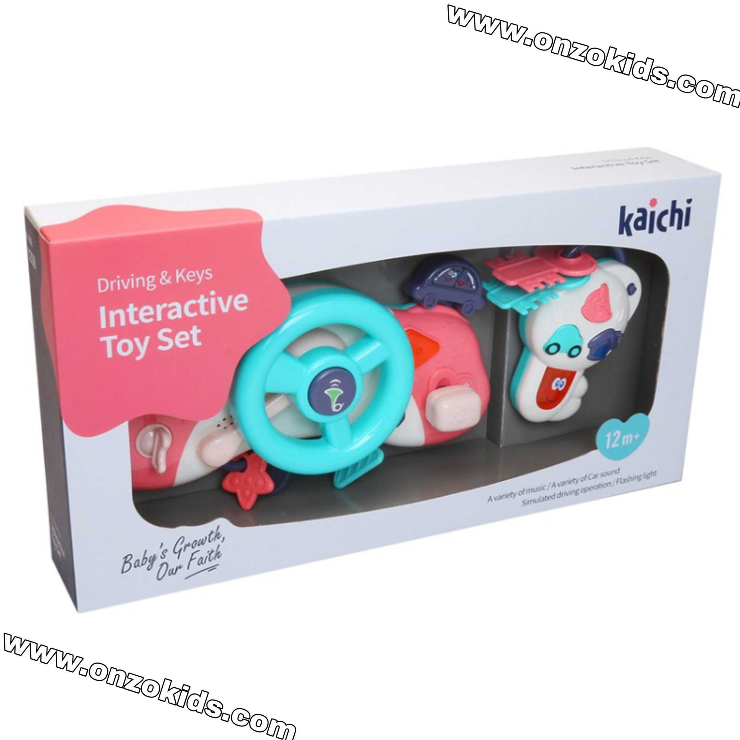 Volant bébé avec clés Kaichi