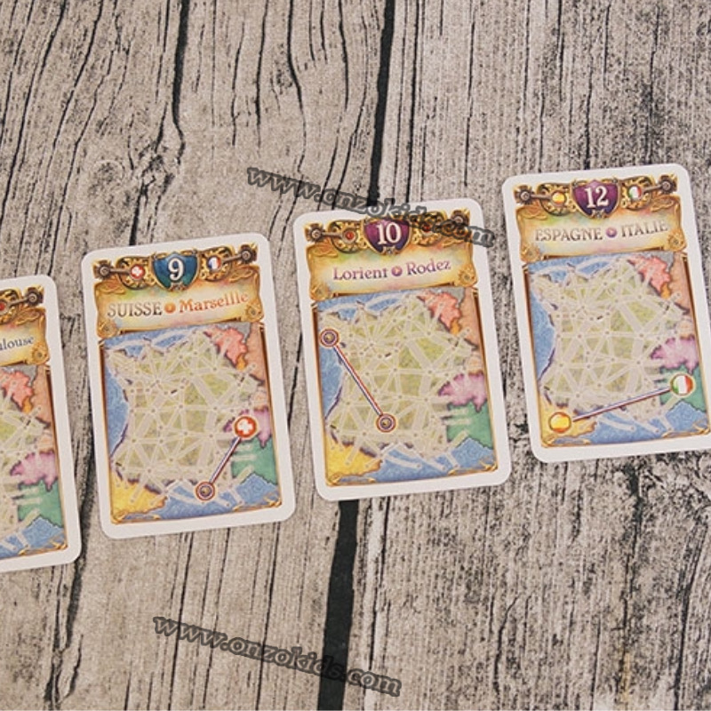 Jeu de société Les Aventuriers du Rail France (Ticket To Ride) – Image 7