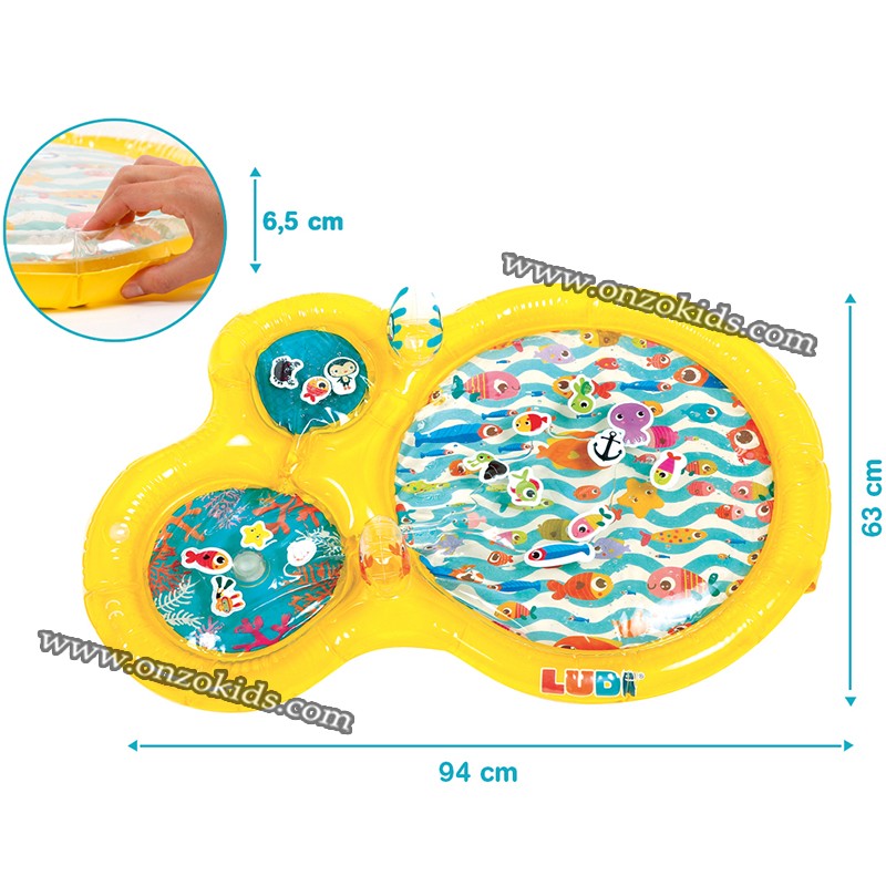 Tapis d'eau Gonflable de Bébé, Tapis de Jeux -Ludi – Image 5