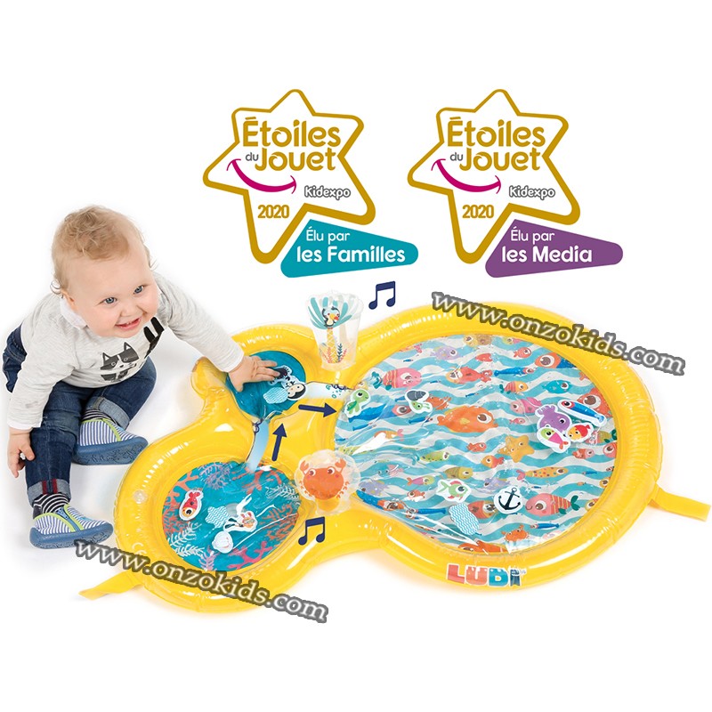 Tapis d'eau Gonflable de Bébé, Tapis de Jeux -Ludi