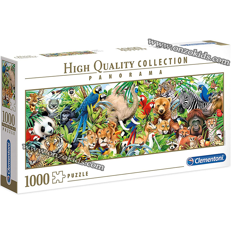 Wildlife - PANORAMA - 1000 puzzle - Clementoni – Image 3