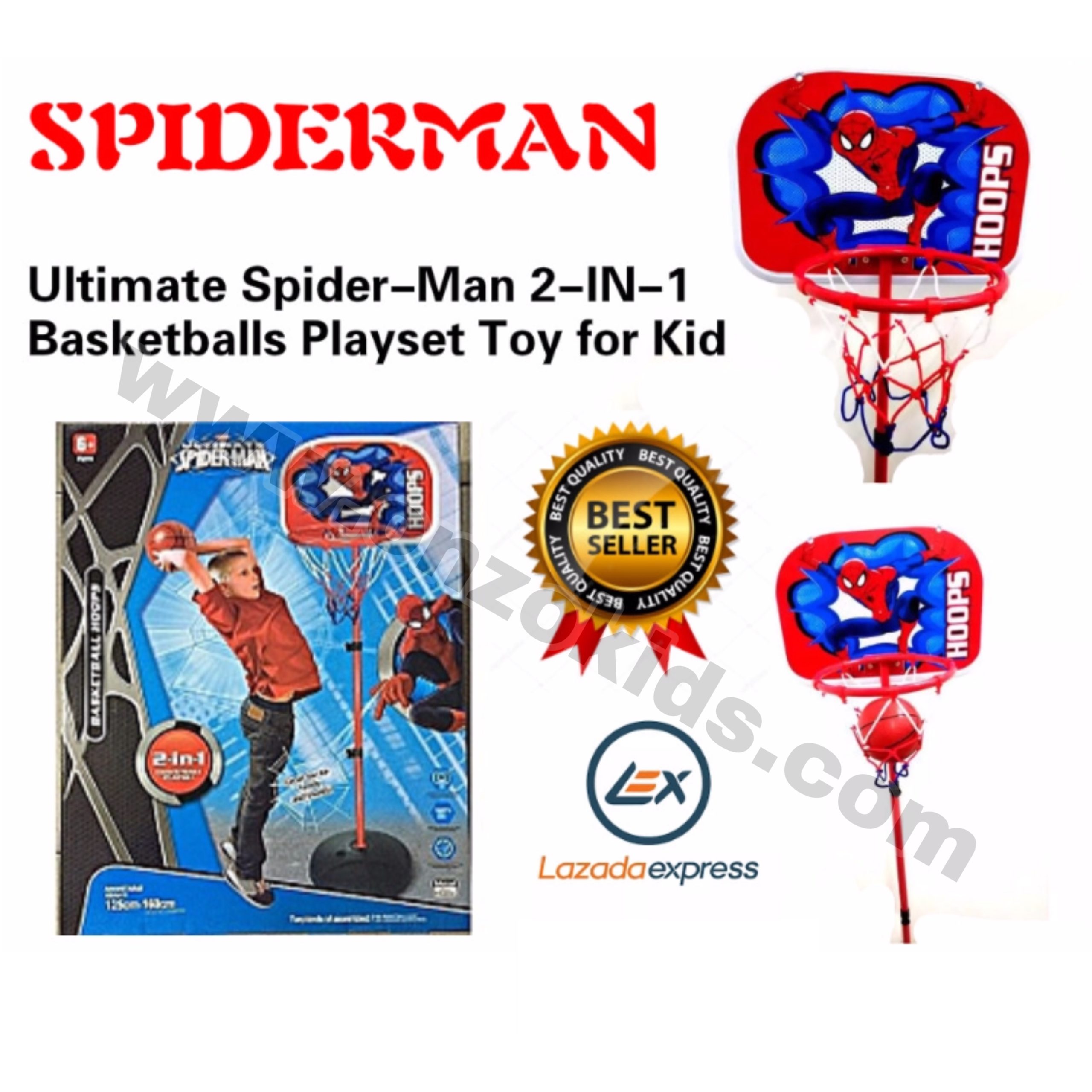 Jeu de basket-ball pour enfants Spiderman – Image 2