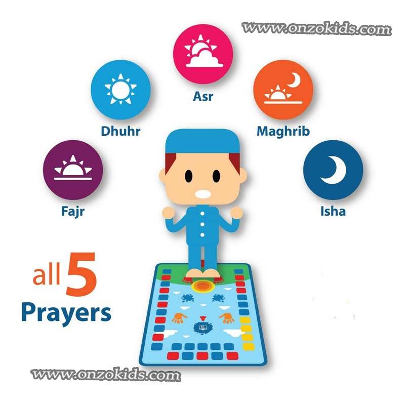 Tapis de prière musulman interactif et éducatif pour les enfants – Image 9