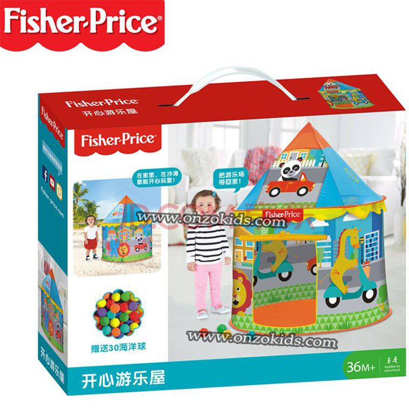 Tente de jeu multifonction avec 30 balles - Fisher Price – Image 6