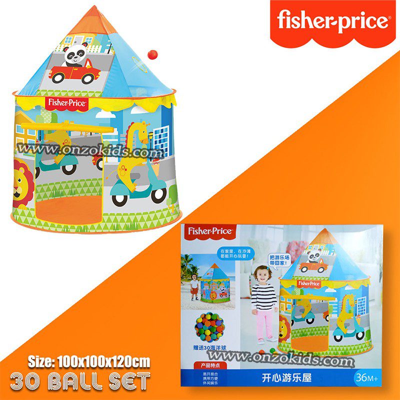 Tente de jeu multifonction avec 30 balles - Fisher Price – Image 5