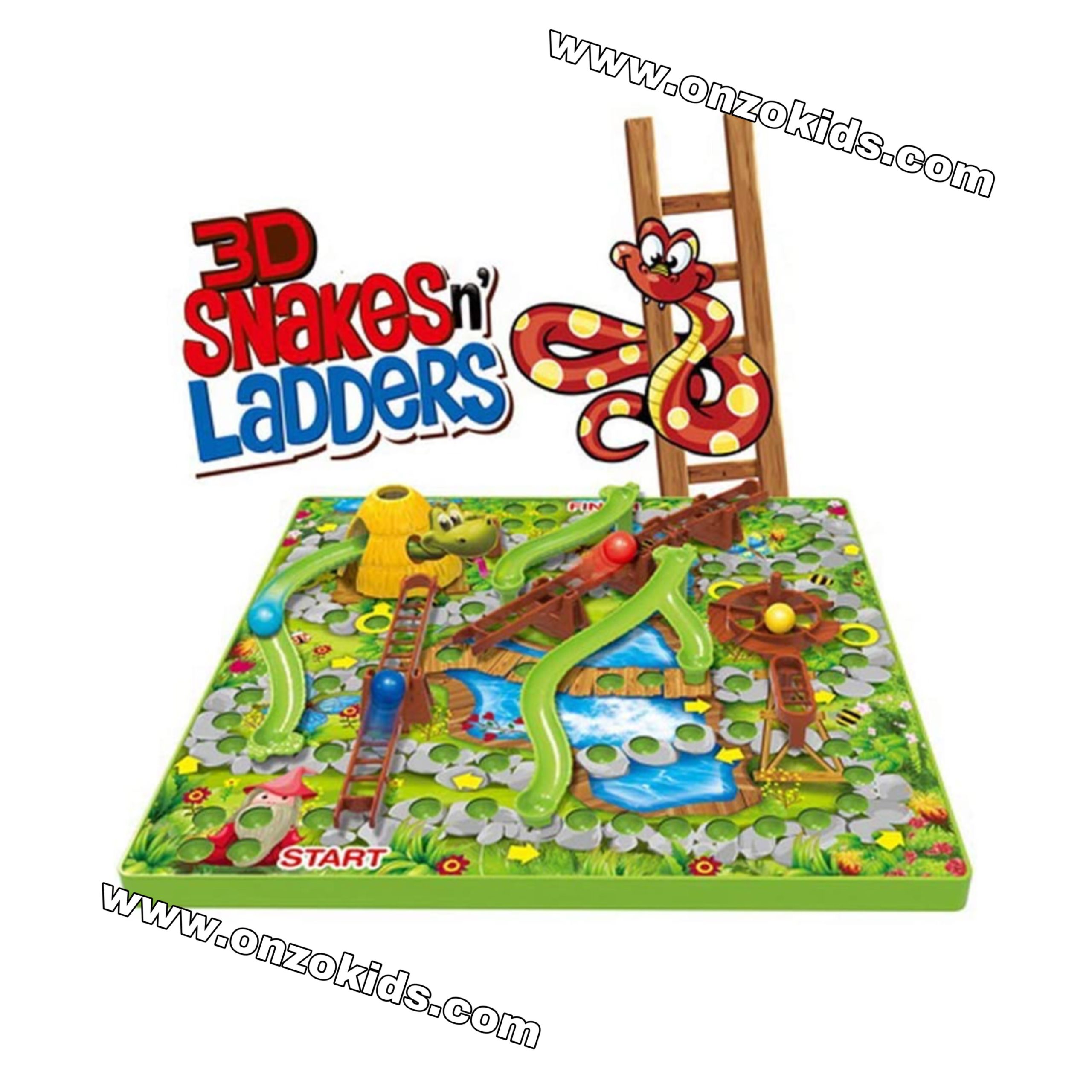 jeu des serpents et échelles 3D – Image 3
