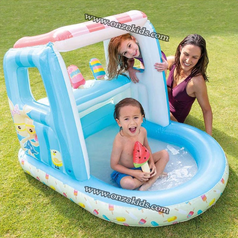 Piscine stand de crème glacée gonflable 127 x 102 x 99 cm -Intex