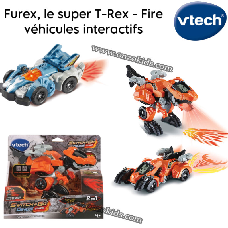 Furex, le super T-Rex - Fire - véhicules interactifs