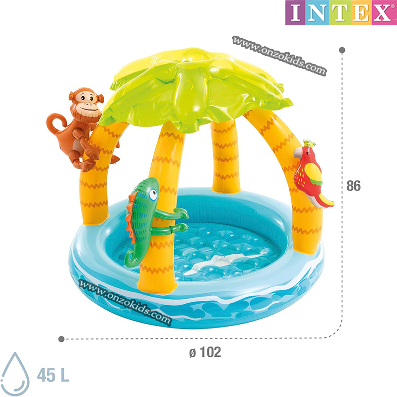 Piscine Pataugette Tropicale | INTEX – Image 3