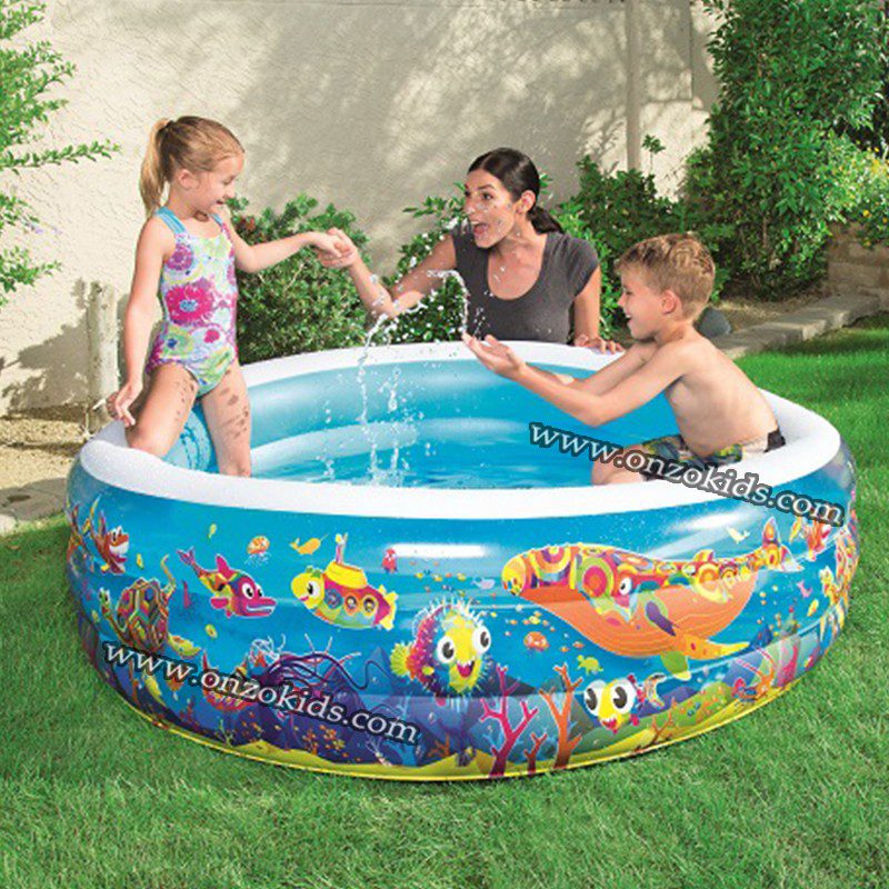 Piscine gonflable décor poissons 152 X 51 cm - Bestway