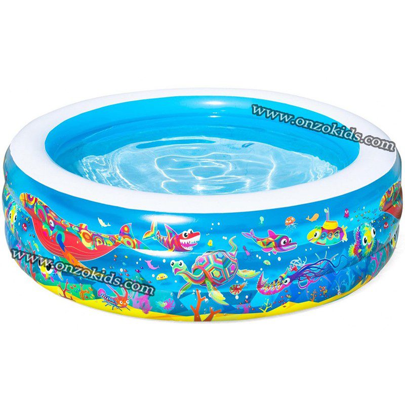 Piscine gonflable décor poissons 152 X 51 cm - Bestway – Image 2
