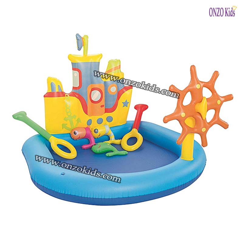 Piscine bateau pour enfant 140 x 130 x 104 cm -Bestway – Image 3