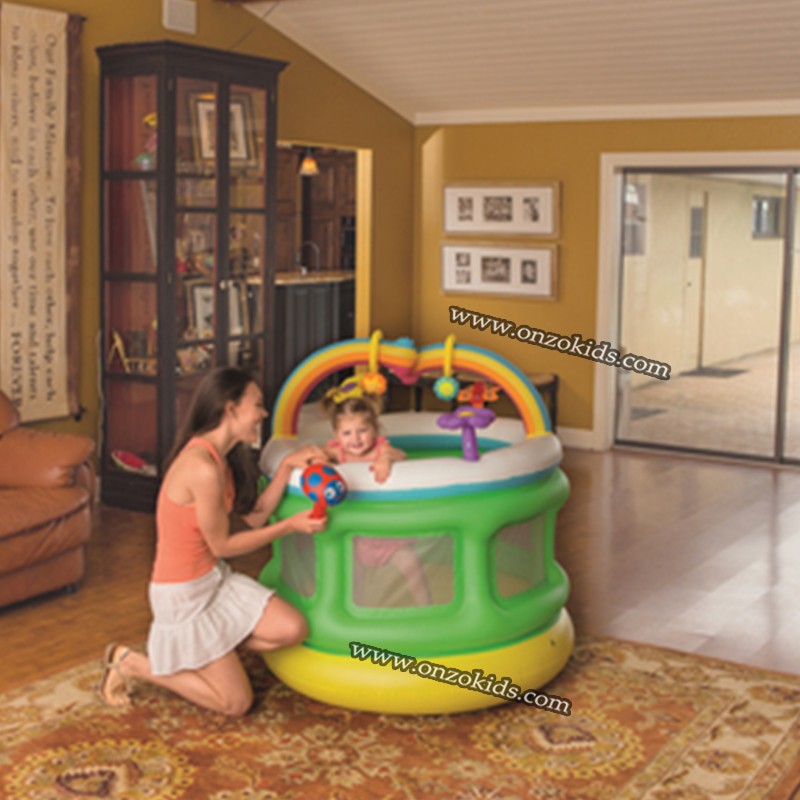 Parc gonflable pour bébé 1,09 m x 1,04 m -Bestway
