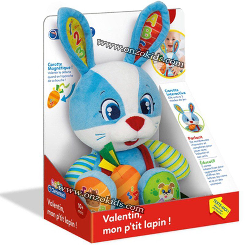 Peluche valentin, mon p'tit lapin ! clementoni – Image 4