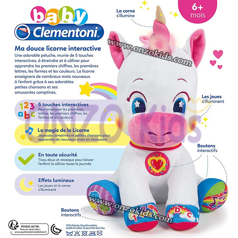 Ma douce licorne interactive Elle chante et s'illumine – Image 5