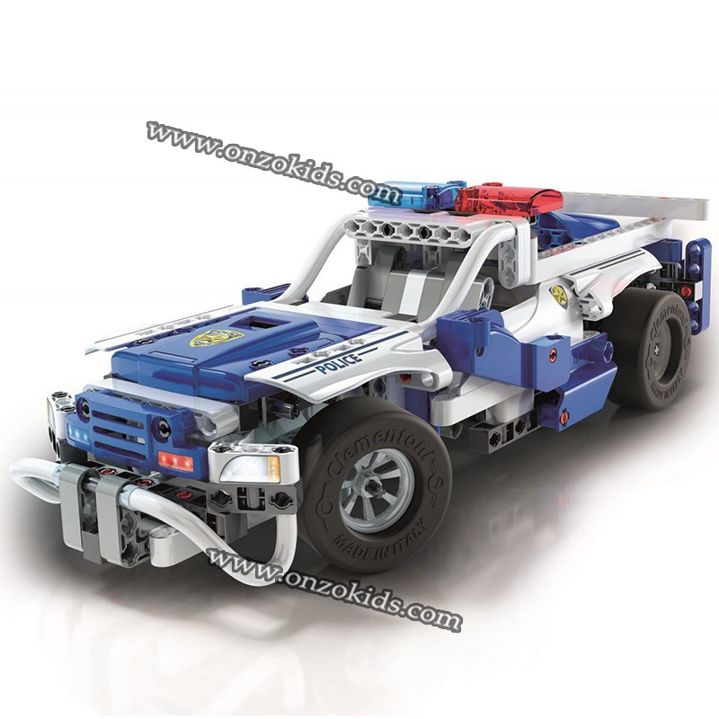 Mon atelier de mécanique voiture de police radiocommandée - Clementoni