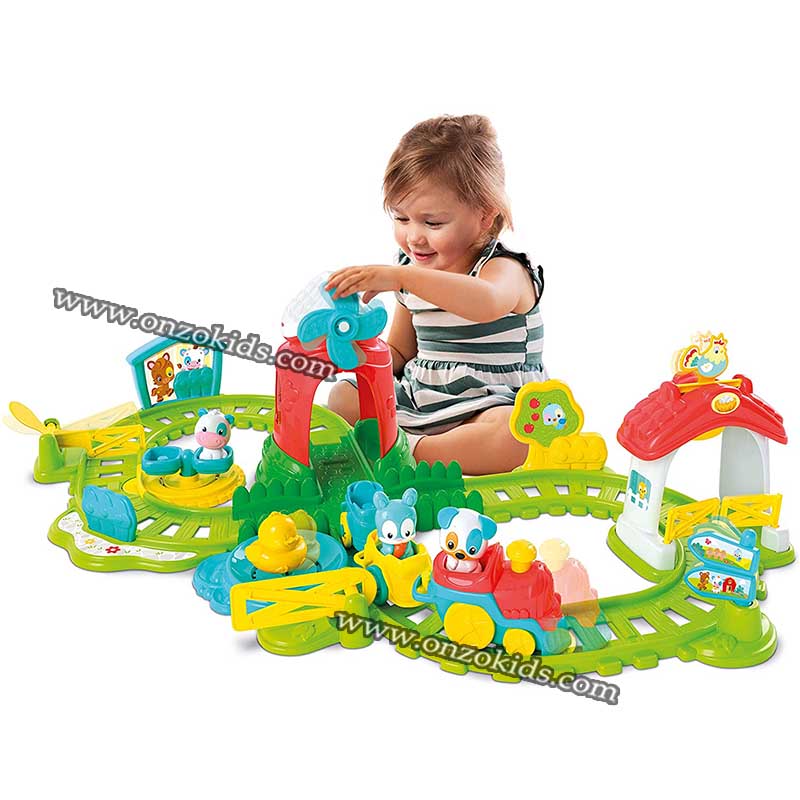 Le petit train des animaux - Clementoni