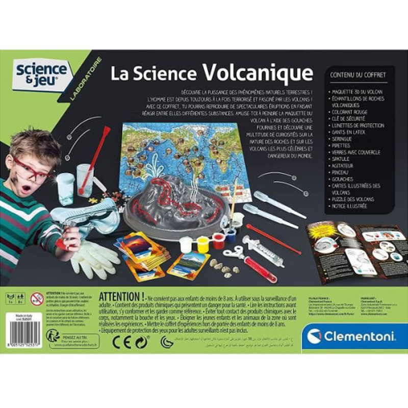 Science & jeu La science volcanique - Clementoni – Image 3