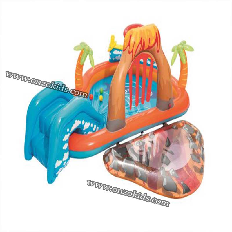Piscine avec Toboggan 265×265×104 cm -Bestway – Image 9