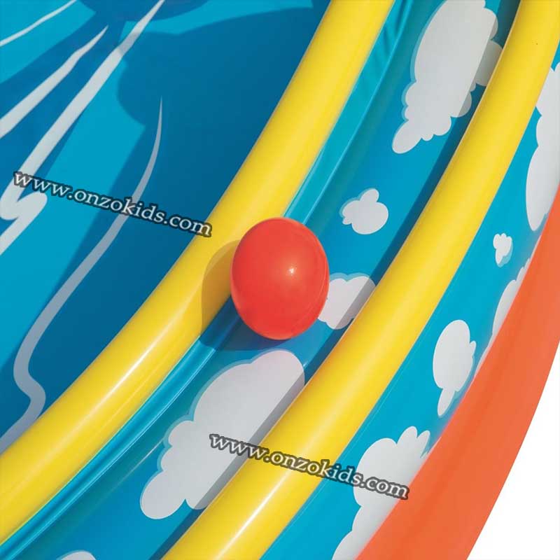 Piscine avec Toboggan 265×265×104 cm -Bestway – Image 10