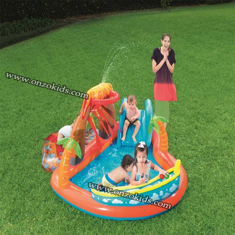 Piscine avec Toboggan 265×265×104 cm -Bestway – Image 11